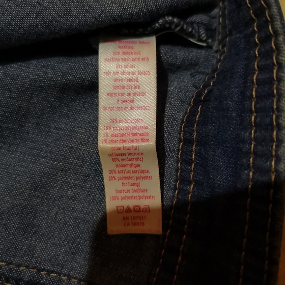 Girls Justice Jean Jacket - Picture 10 of 11